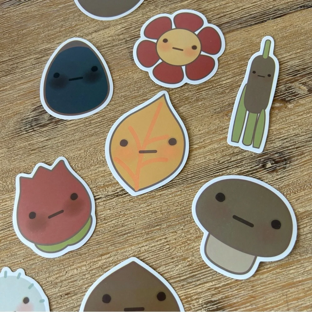 Set of 20!  Cute Vinyl Waterproof Stickers